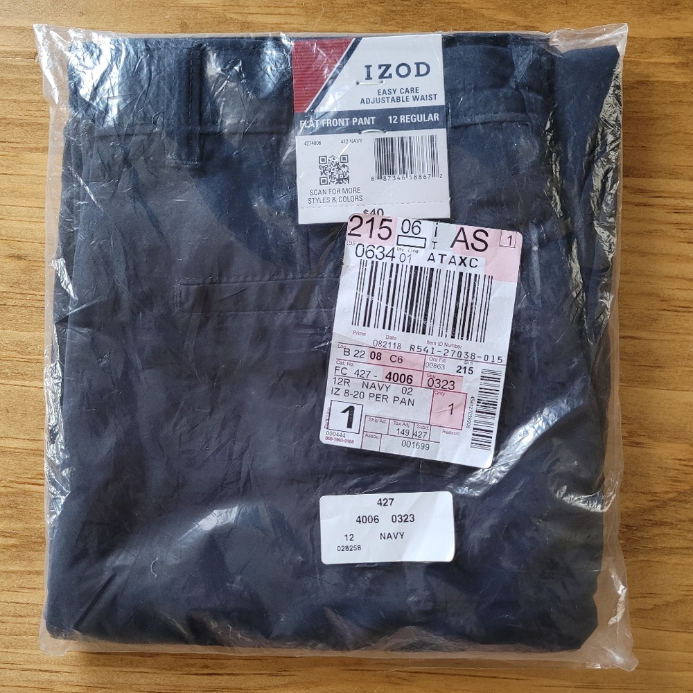 IZOD SCHOOL UNIFORM  PANTS